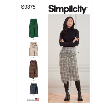 Simplicity Misses' Skirts S9375 - Sewing Pattern