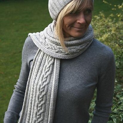 Snowdrift winter set - knitting pattern