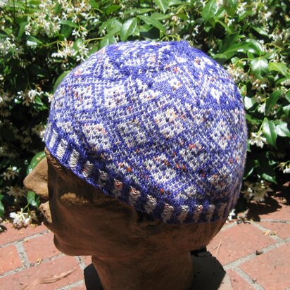 Diagonal Tiles Hat