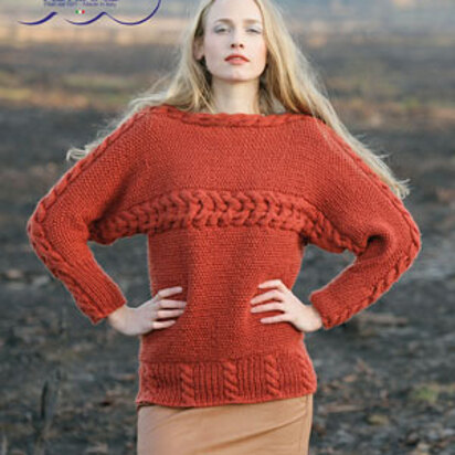 Renee Pullover in Adriafil Globe Uni - Downloadable PDF