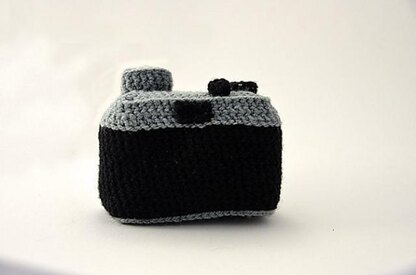 Photo Camera Crochet Pattern, Camera Amigurumi