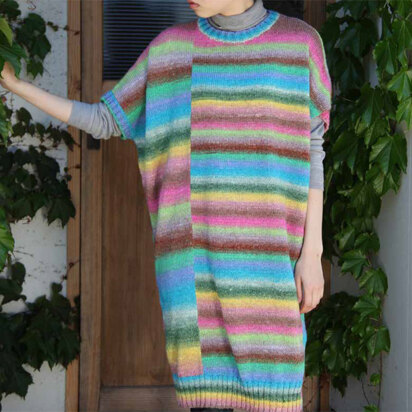 Noro 1335 Long Sweater and Cowl PDF