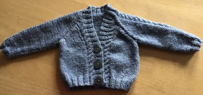 Another ‘leftover’ cardigan