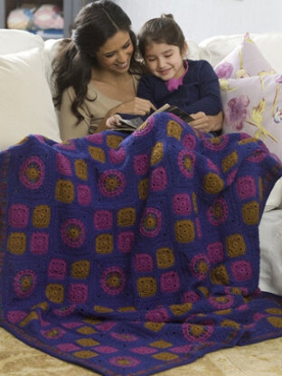 Not Your Granny's Afghans in Caron Simply Soft & Simply Soft Collection - Downloadable PDF