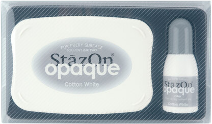 Imagine StazOn Opaque Solvent Ink Kit - Cotton White