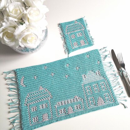 Home Is Where You Craft Place Mat & Coaster