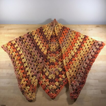 Granny Shawl Scarf