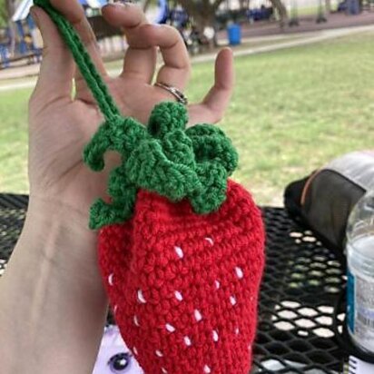 Strawberry Dice Bag