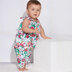 Simplicity S8894 Babies Knit Romper - Paper Pattern, Size A (XXS-XS-S-M-L)