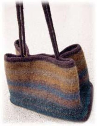Watercolor Bag (Felted)