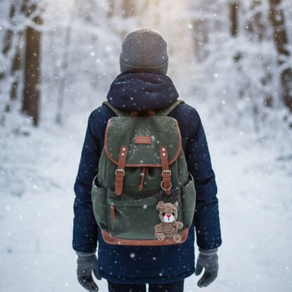 Handmade Reindeer Keychain, Fawn Keychain