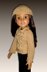 Aran cabled pullover fits BFC, Ink Dolls and 18 inch slim dolls