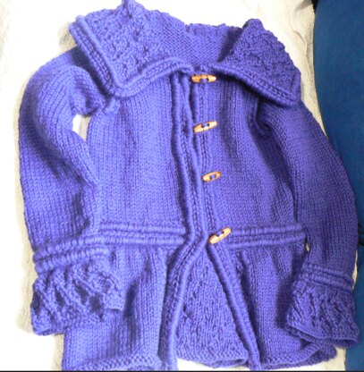 Childs knitted jacket