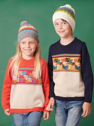 Zigzag Fair Isle Hat