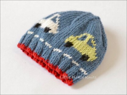 Little Cars Rib Hat