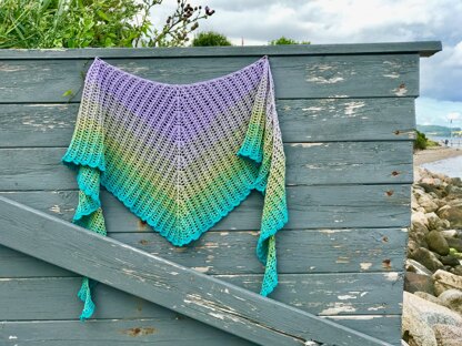 Roller Bird Shawl