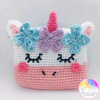 Kawaii Unicorn Purse and Key Ring