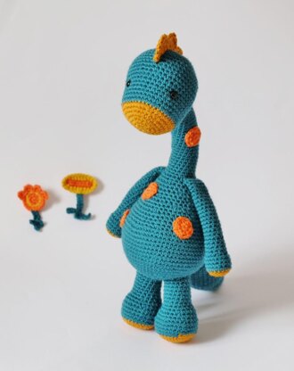 Crochet Dragon and Dino 2 in 1