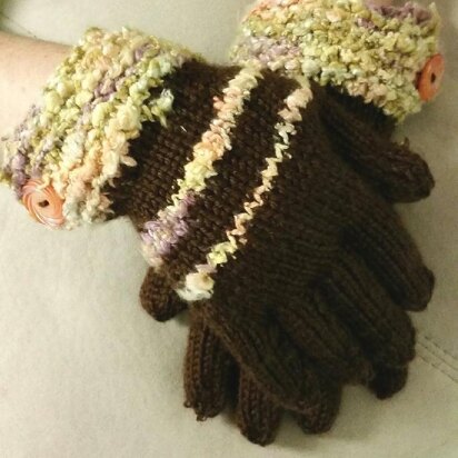 Fledgling Gloves with Chunky Cuff