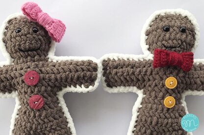 Gingerbread Amigurumi Ragdoll Style