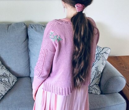 Peonies Pullover