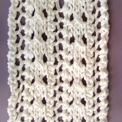 Spring Lace Infinity Scarf