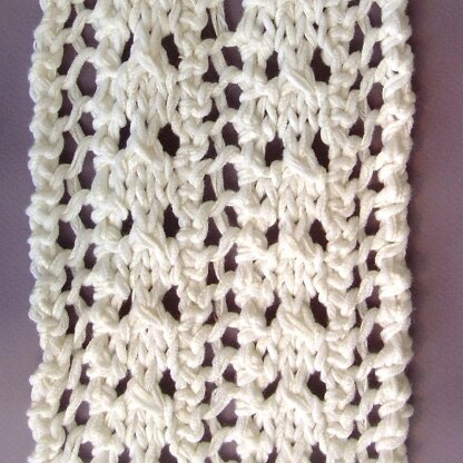 Spring Lace Infinity Scarf