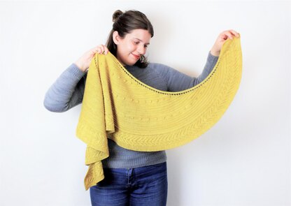 Bush Wattle Shawl