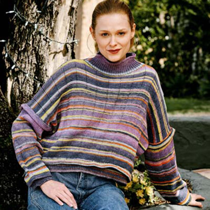 Trendsetter Yarns 6600C Celebrate Tucked Ridge Ribbed Pullover PDF