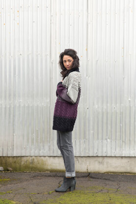 Twisted Vine Cardigan in Imperial Yarn Erin - PC32 - Downloadable PDF