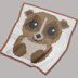 C2C Cute Lemur Blanket Crochet Pattern Corner-to-Corner Chart Intarsia
