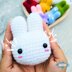 Bunny Head Crochet Pattern - 4 Sizes