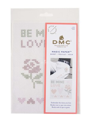 Magisches A5-Blatt „Liebe, die von Herzen kommt“ von DMC – 210 x 148 mm