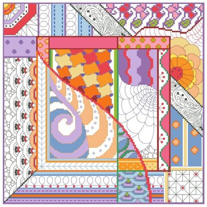 Dazzling Doodles Squares - PDF