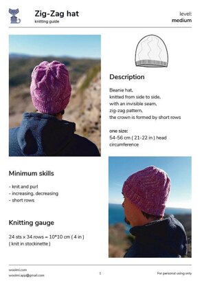 Zig-Zag hat