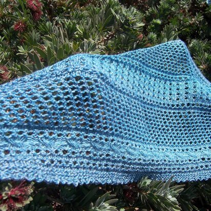 London Blue Shawlette