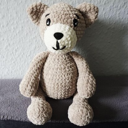 Häkelanleitung Amigurumi Teddy Tom