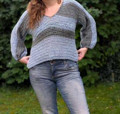 Sweater "Two Shades of Grey"