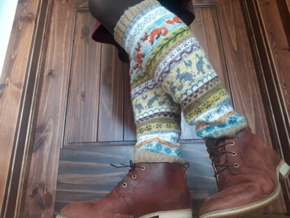 Woodland Legwarmers