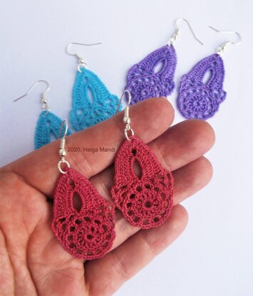 Lace earrings