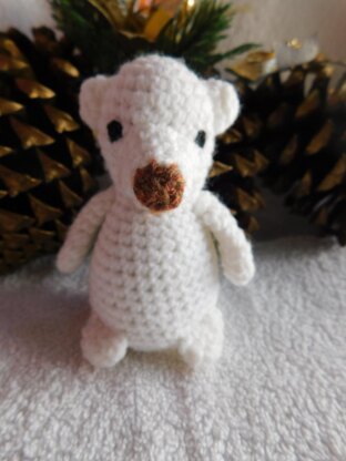 Little Christmas Bear amigurumi