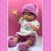 Cute Rainbow Doll outfit