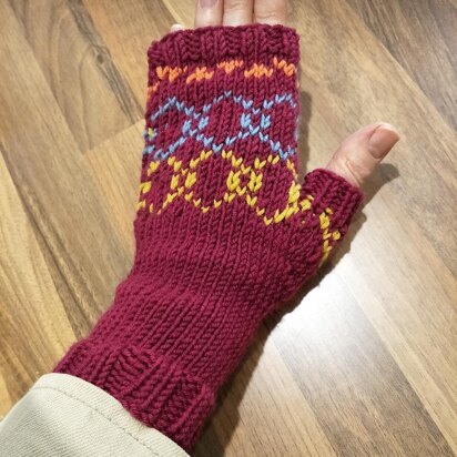 Botrytis Fingerless Mitts