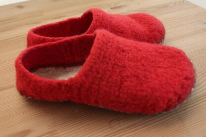 Sassy Slippers - Felted Seamless Shoes