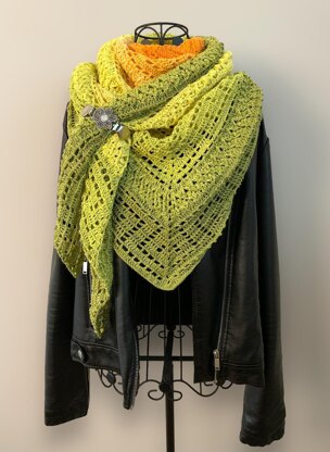 Triangular Scarf "Olympia"