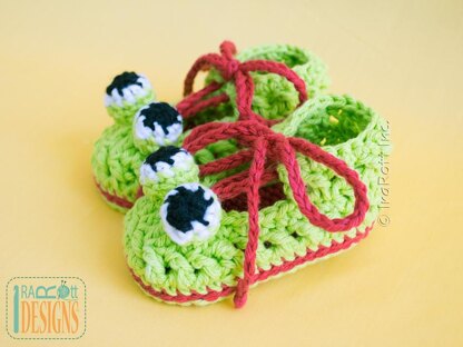 Crazy Eyes Frog Booties