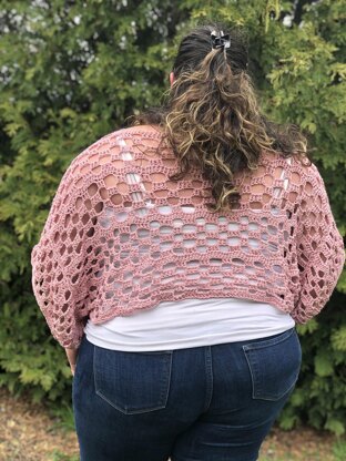 The Dahlia Cropped Shrug