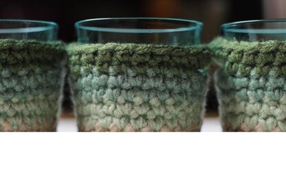Ombre Mini Handled Basket and Cozy