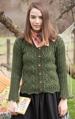 Lily Pons Cardigan in Classic Elite Yarns Color by Kristin - Downloadable PDF