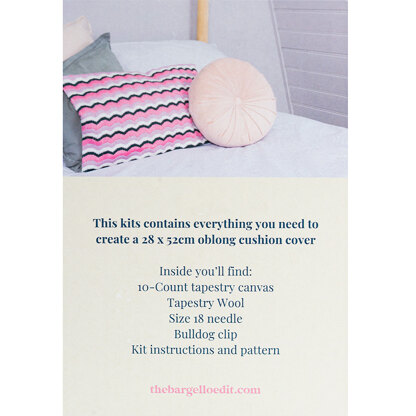  The Bargello Edit Oblong Cushion Cover Kit